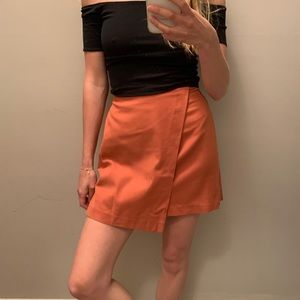 Oak + Fort orange skirt, size small